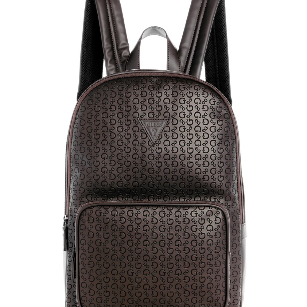 Guess Monogram Brown Men's Backpack